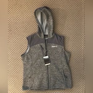 Large Fossa 9949 Ladies District Sweater Fleece Hoddie Vest